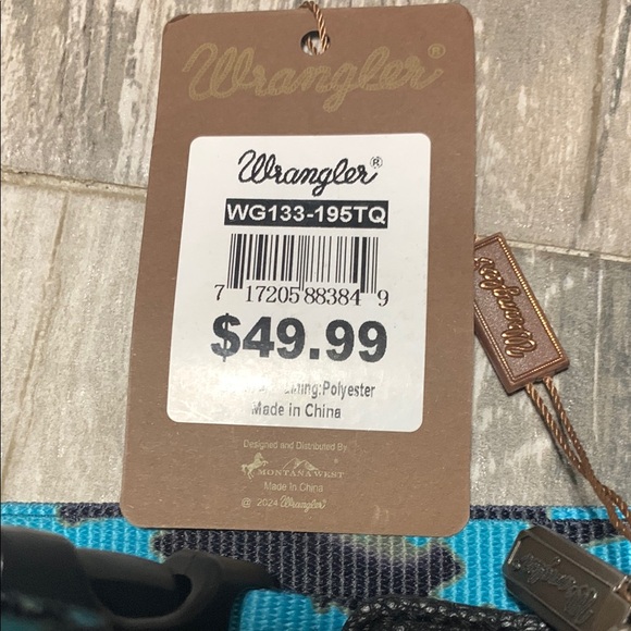 Blue and Black Crossbody Bag NWT Wrangler bag - Picture 2 of 5